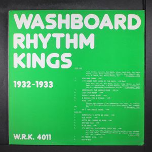 WASHBOARD RHYTHM KINGS