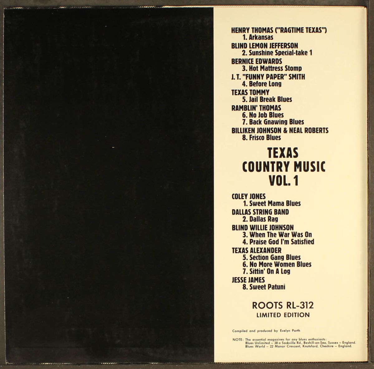 texas country music by VARIOUS
