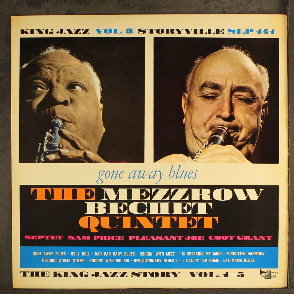 gone away blues by MEZZROW-BECHET QUINTET