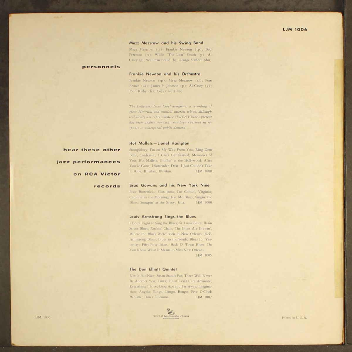 mezzin' around by MEZZ MEZZROW
