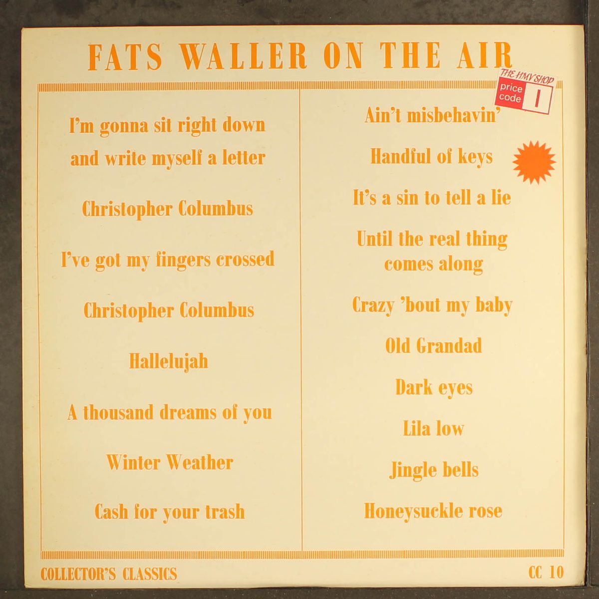 fats waller on the air by FATS WALLER