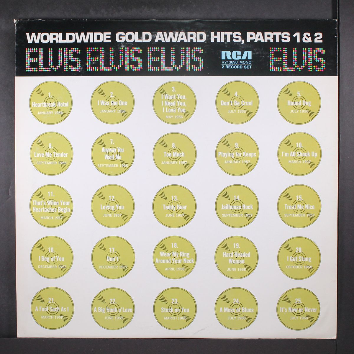 elvis' worldwide gold award hits, 1 & 2 by ELVIS PRESLEY