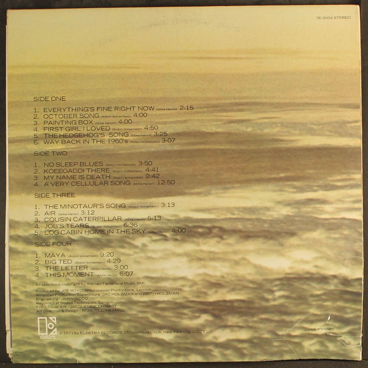 relics of the incredible string band by INCREDIBLE STRING BAND