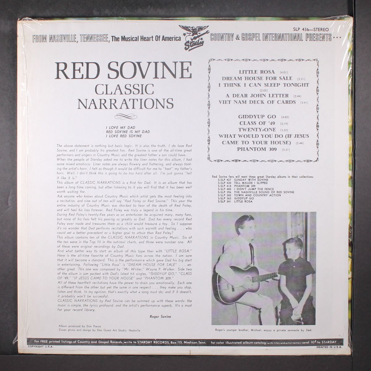 classic narrations by RED SOVINE
