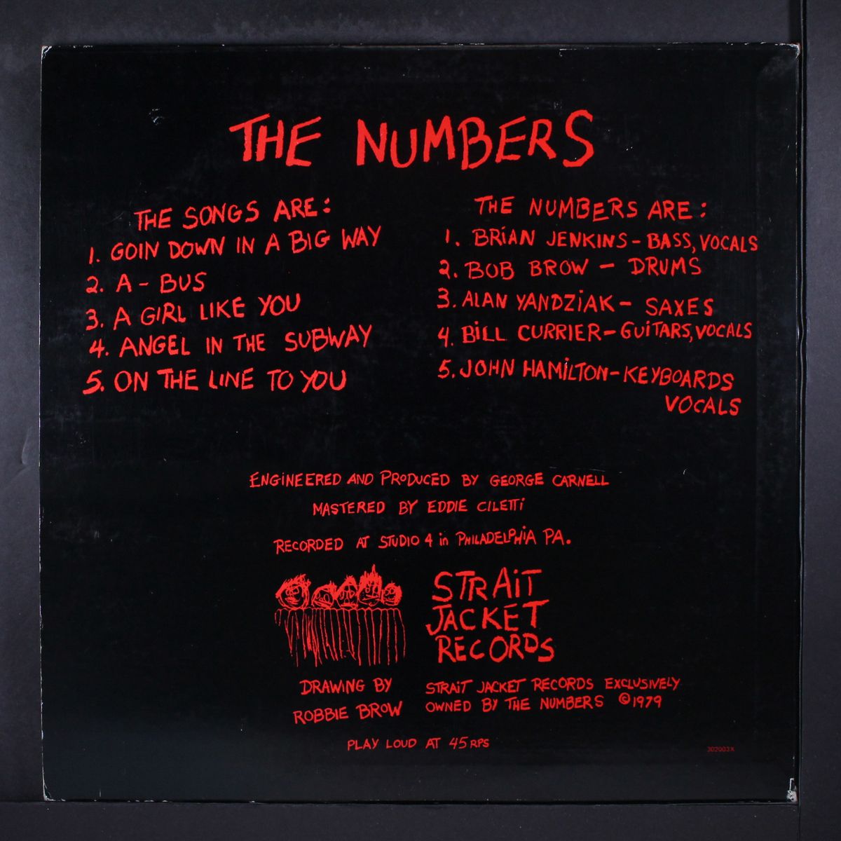 five numbers by NUMBERS