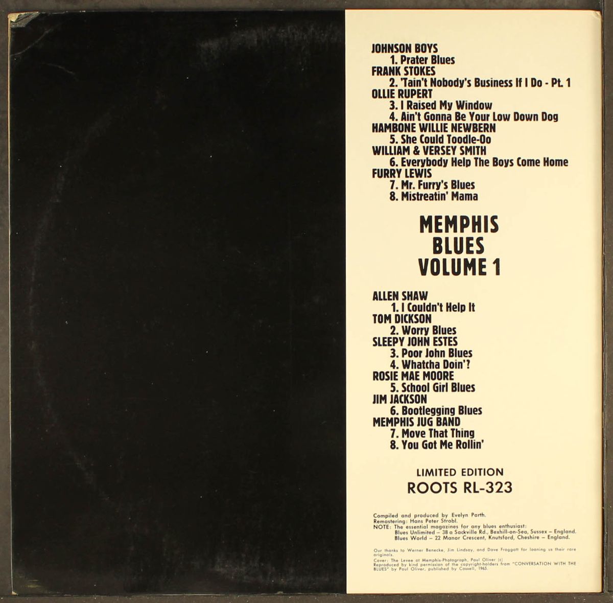 memphis blues, vol. 1 by VARIOUS
