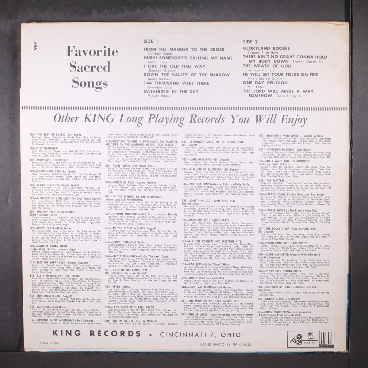 favorite sacred songs by VARIOUS