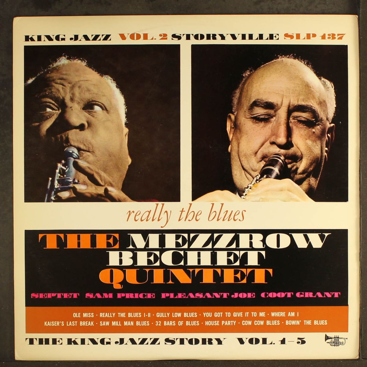 really the blues by MEZZROW-BECHET QUINTET