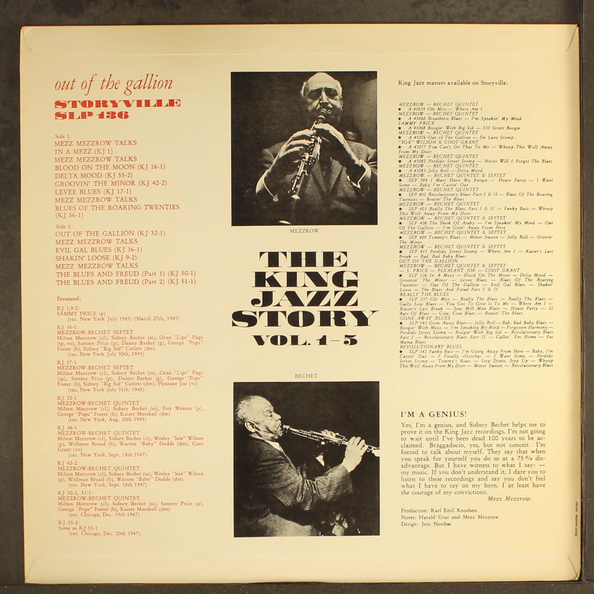 out of the gallion by MEZZROW-BECHET QUINTET