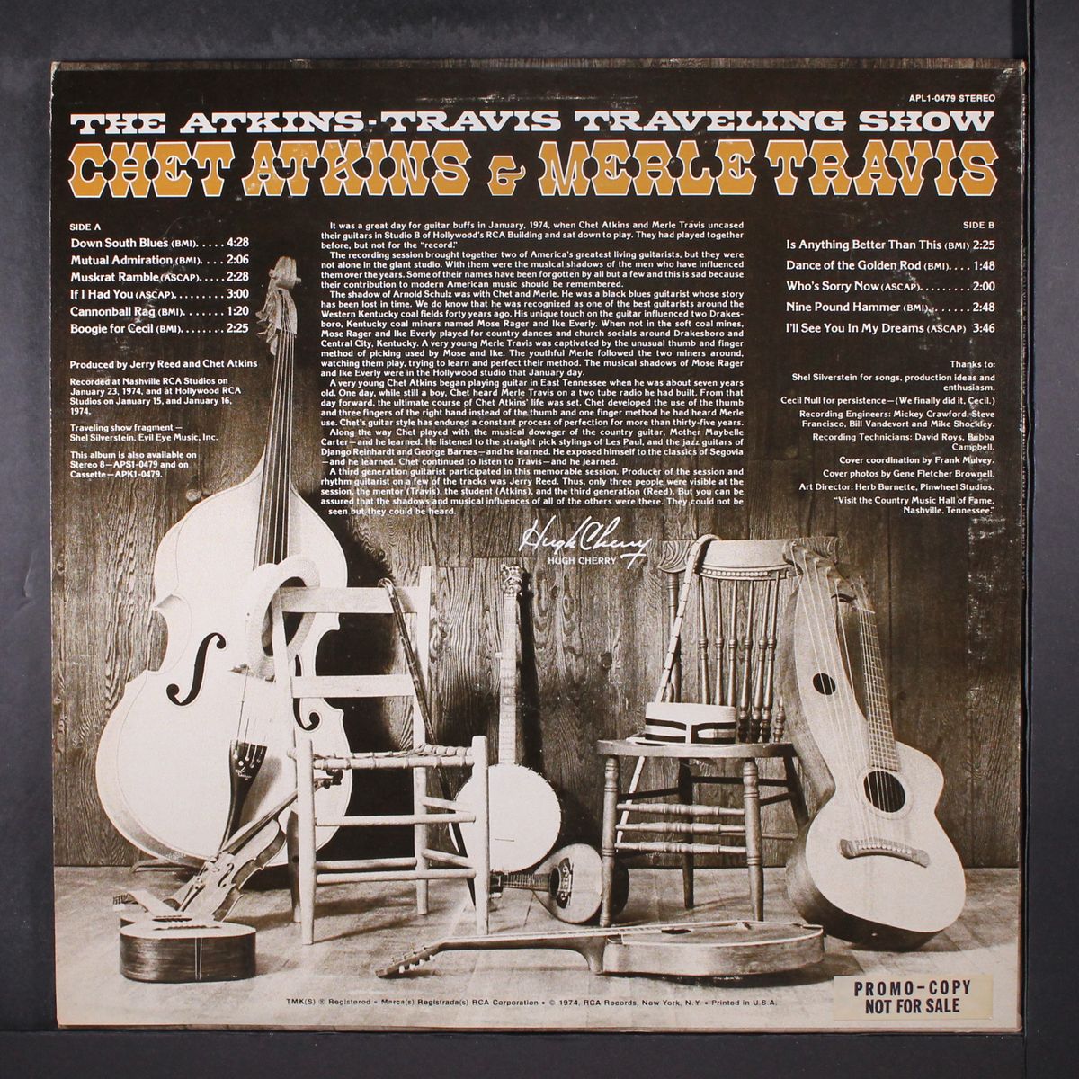 traveling show by CHET ATKINS & MERLE TRAVIS
