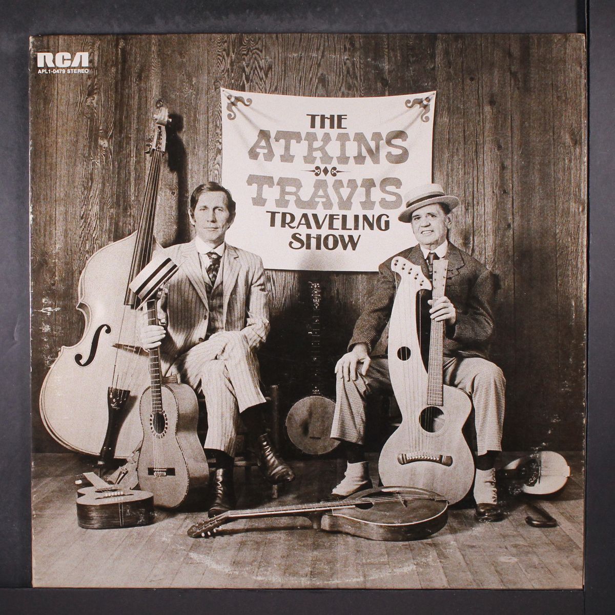 traveling show by CHET ATKINS & MERLE TRAVIS