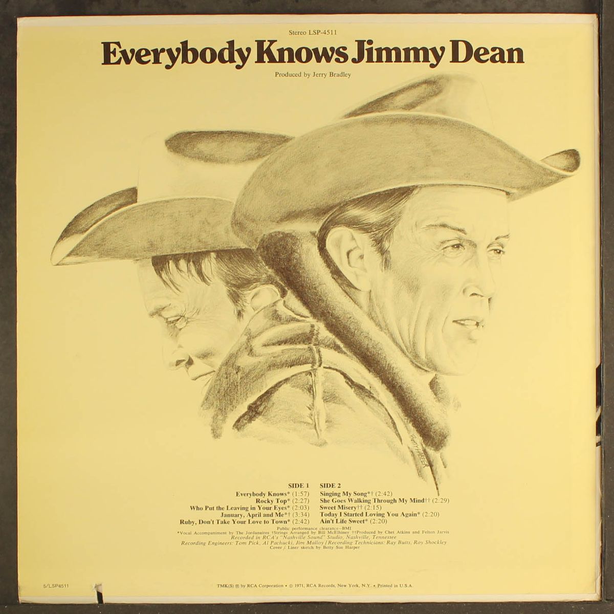 everybody knows by JIMMY DEAN