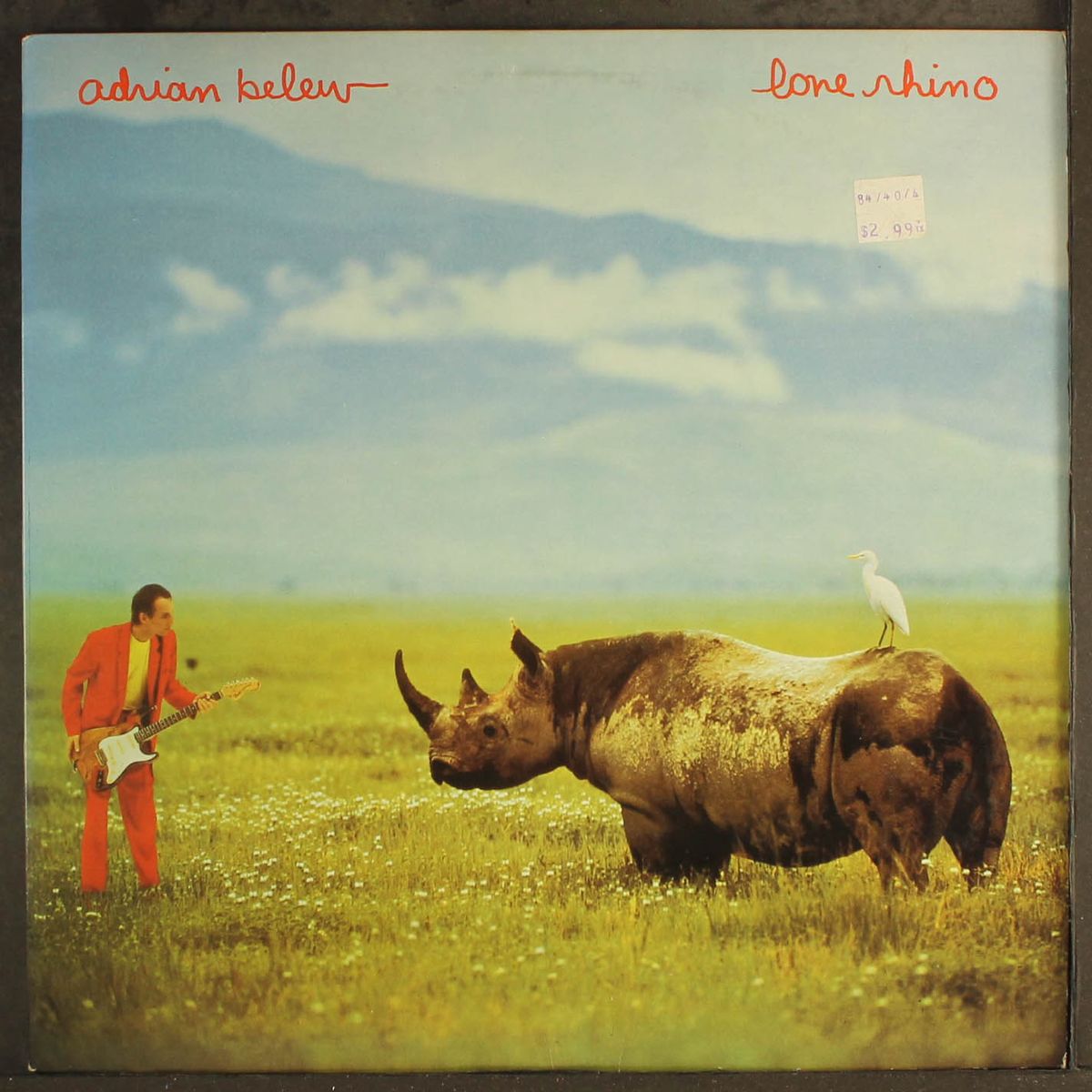 lone rhino by ADRIAN BELEW