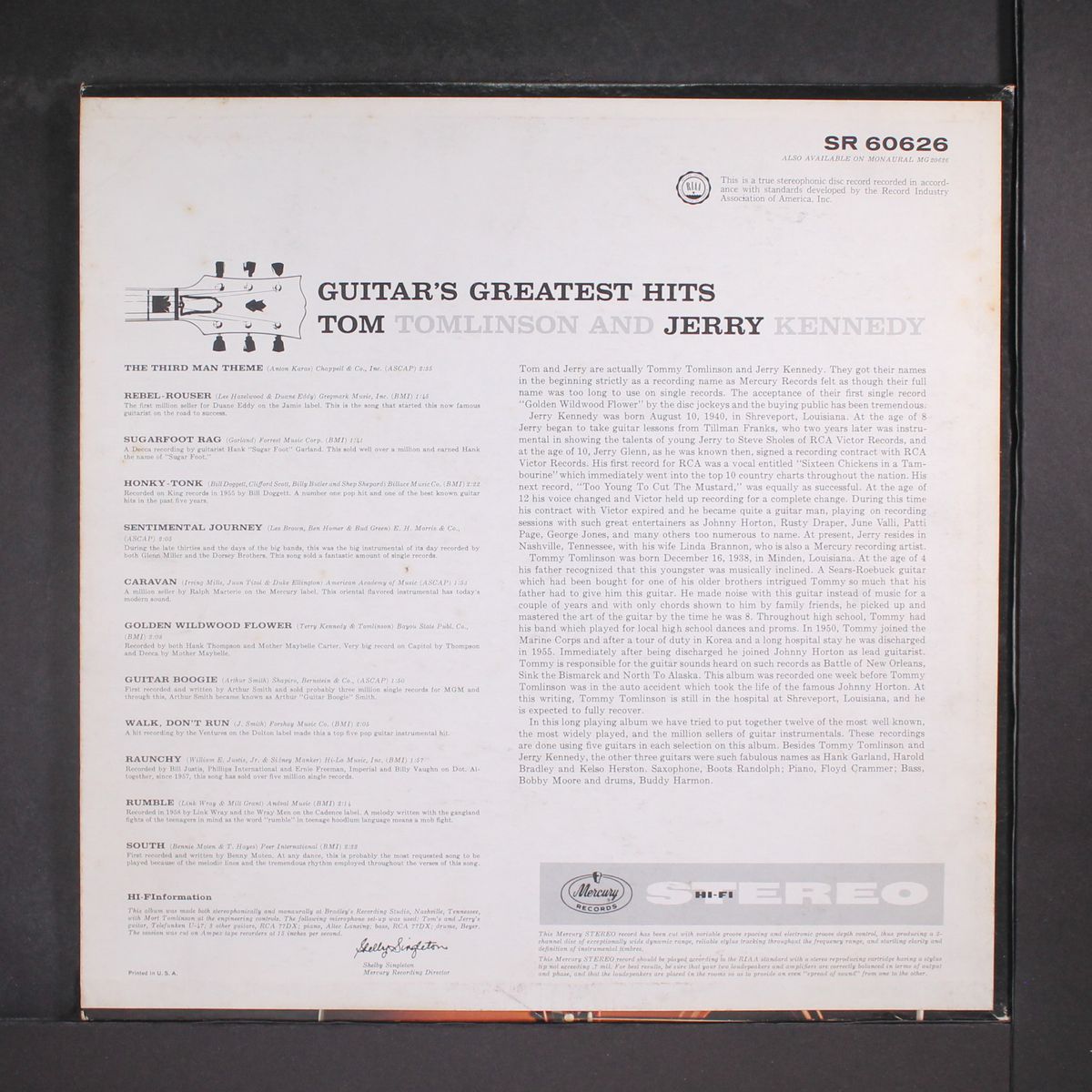 guitar's greatest hits by TOM & JERRY