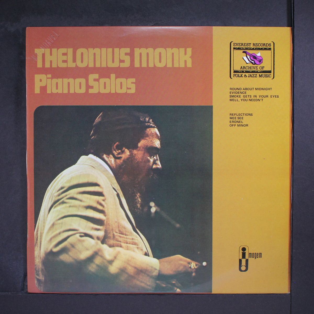 piano solos by THELONIOUS MONK