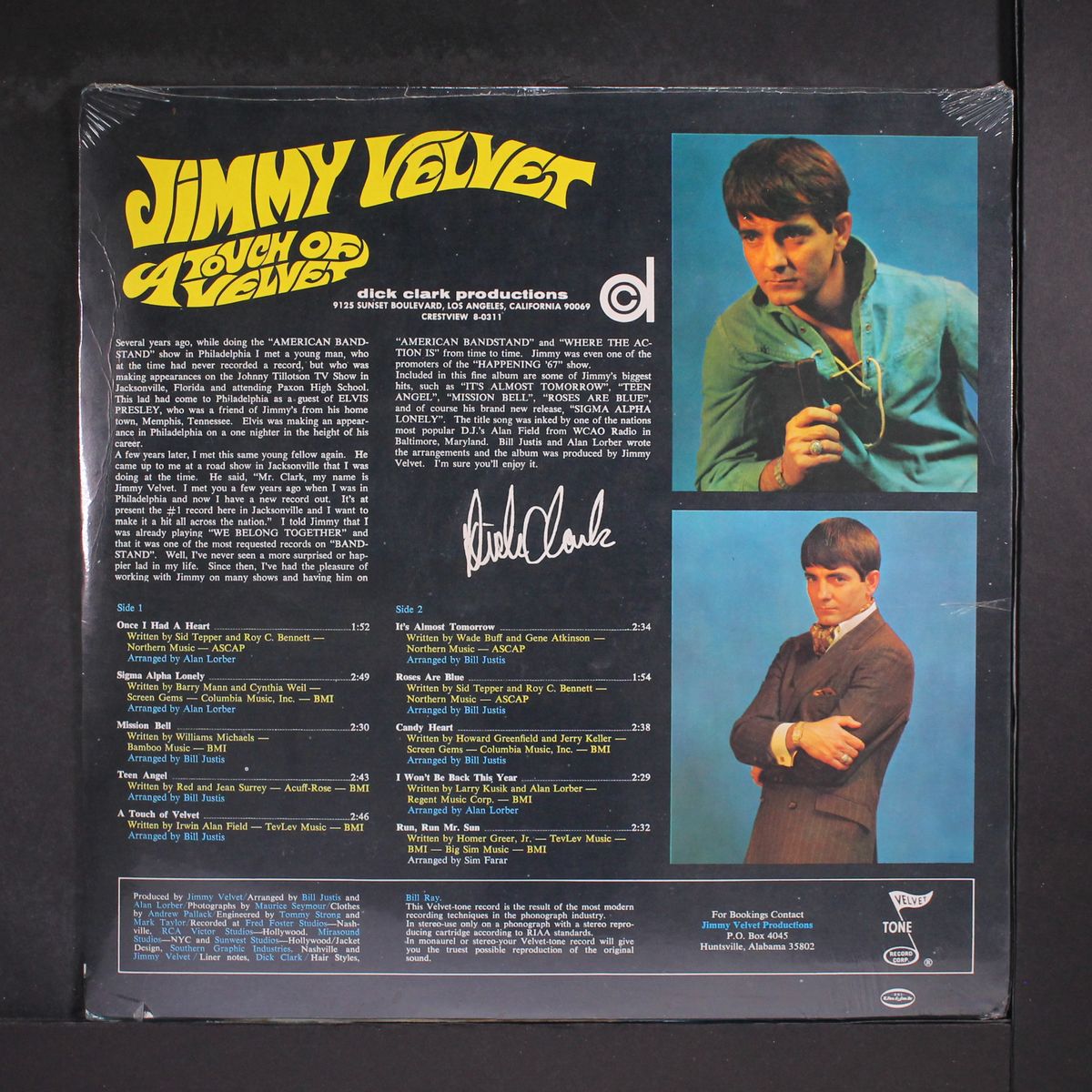 a touch of velvet by JIMMY VELVET