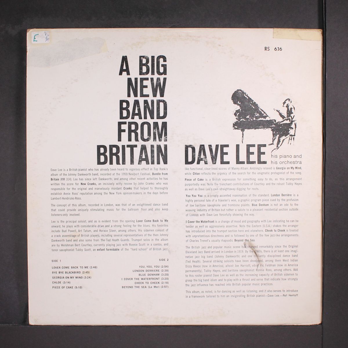 a big new band from britain by DAVE LEE