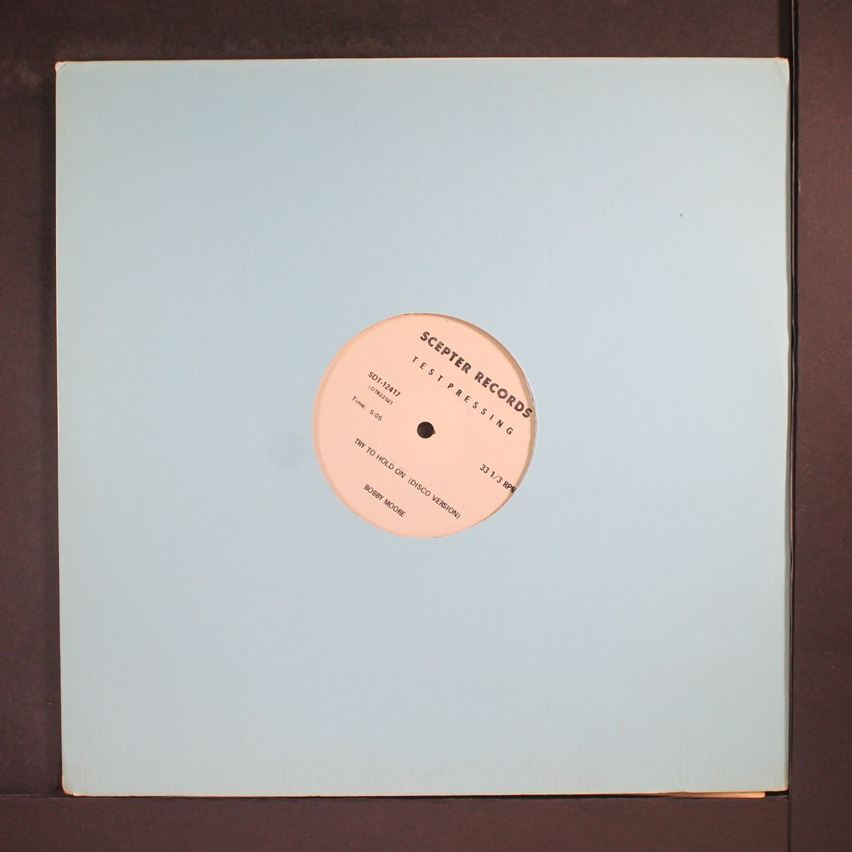 try to hold on / same by BOBBY MOORE