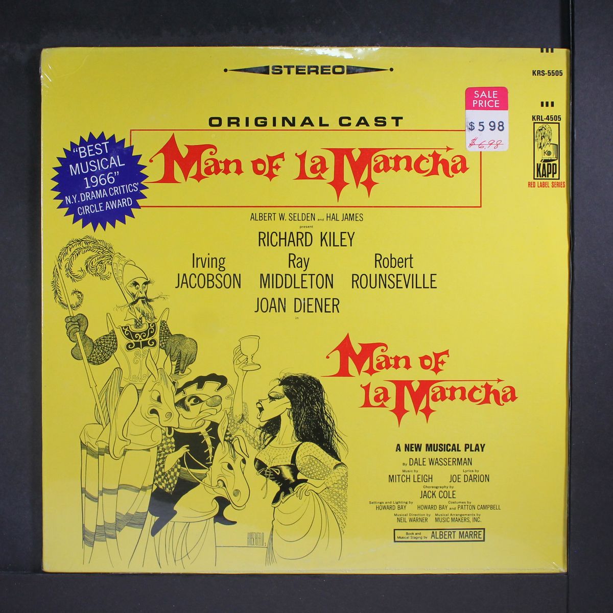 man of la mancha by ORIGINAL CAST