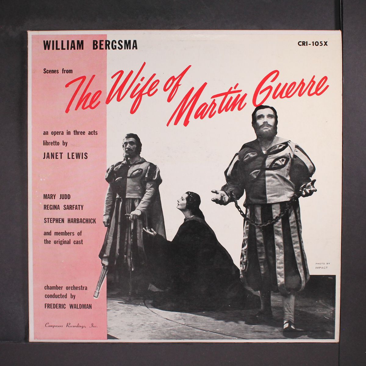 the wife of martin guerre by ORIGINAL CAST