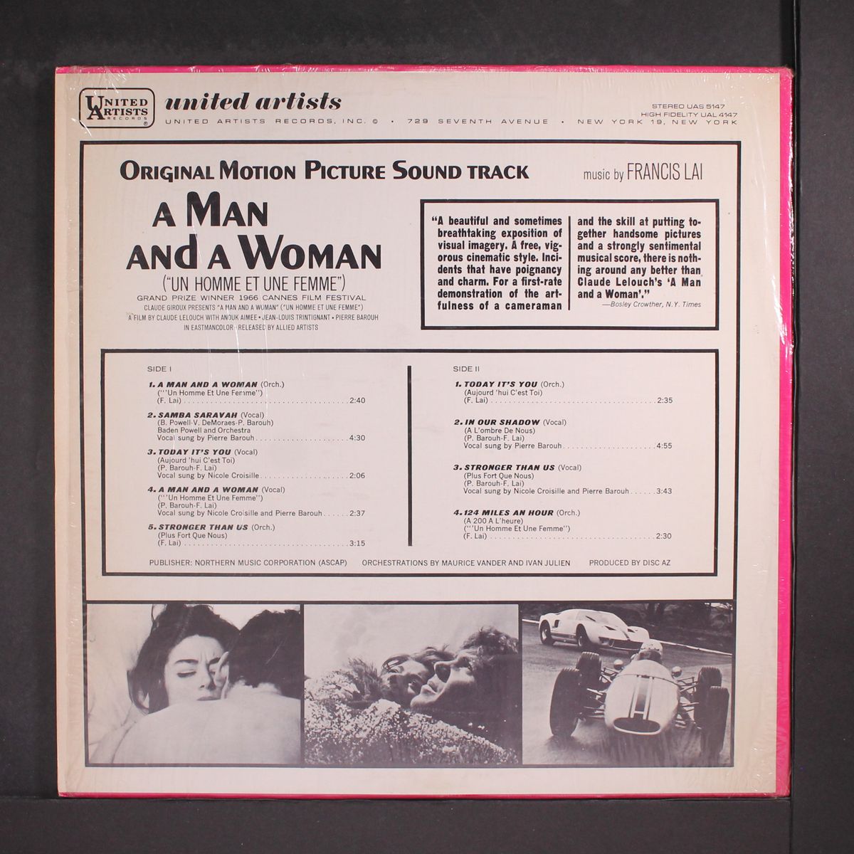 a man and a woman by SOUNDTRACK