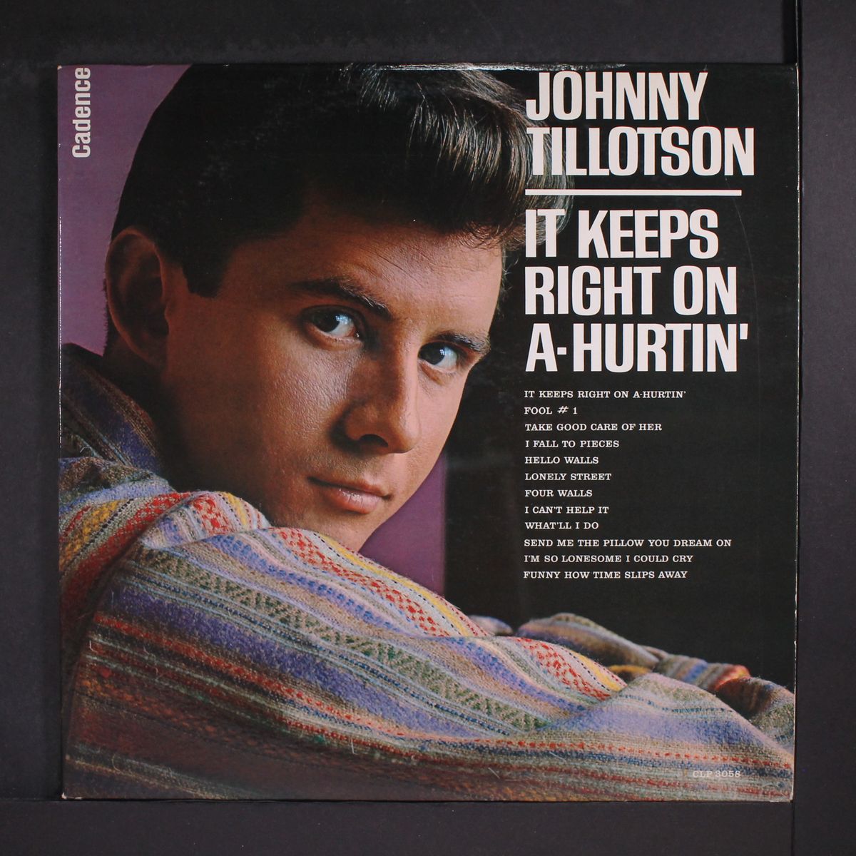 it keeps right on a-hurtin' by JOHNNY TILLOTSON