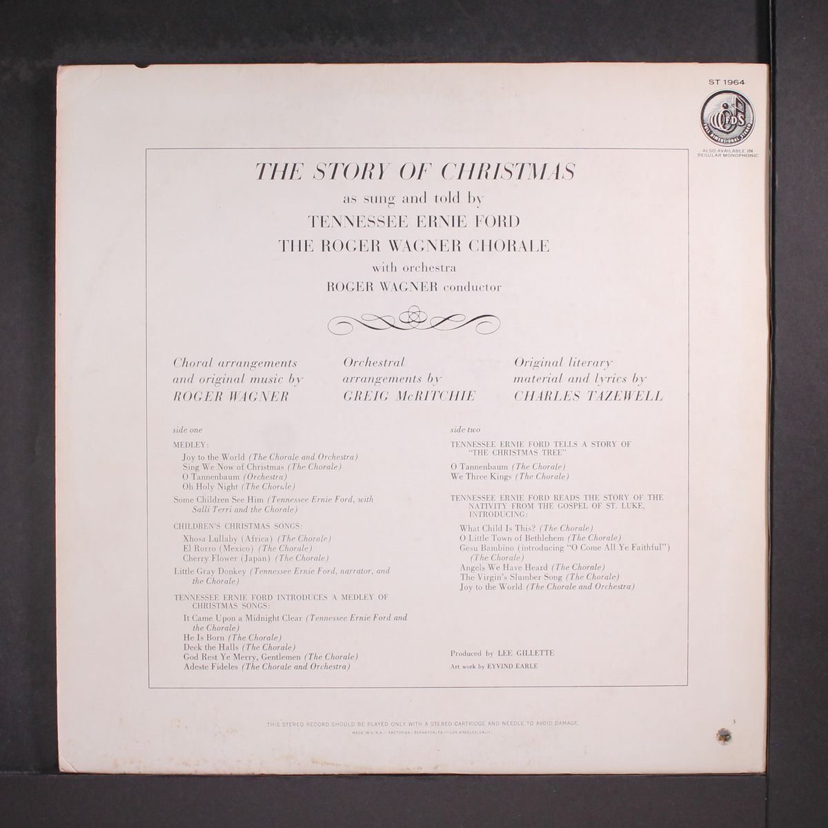 the story of christmas by TENNESSEE ERNIE FORD