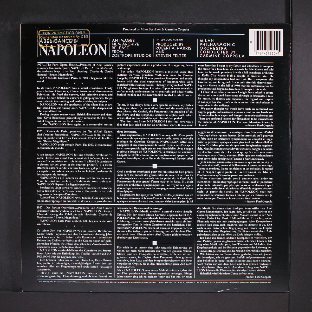 napoleon by SOUNDTRACK