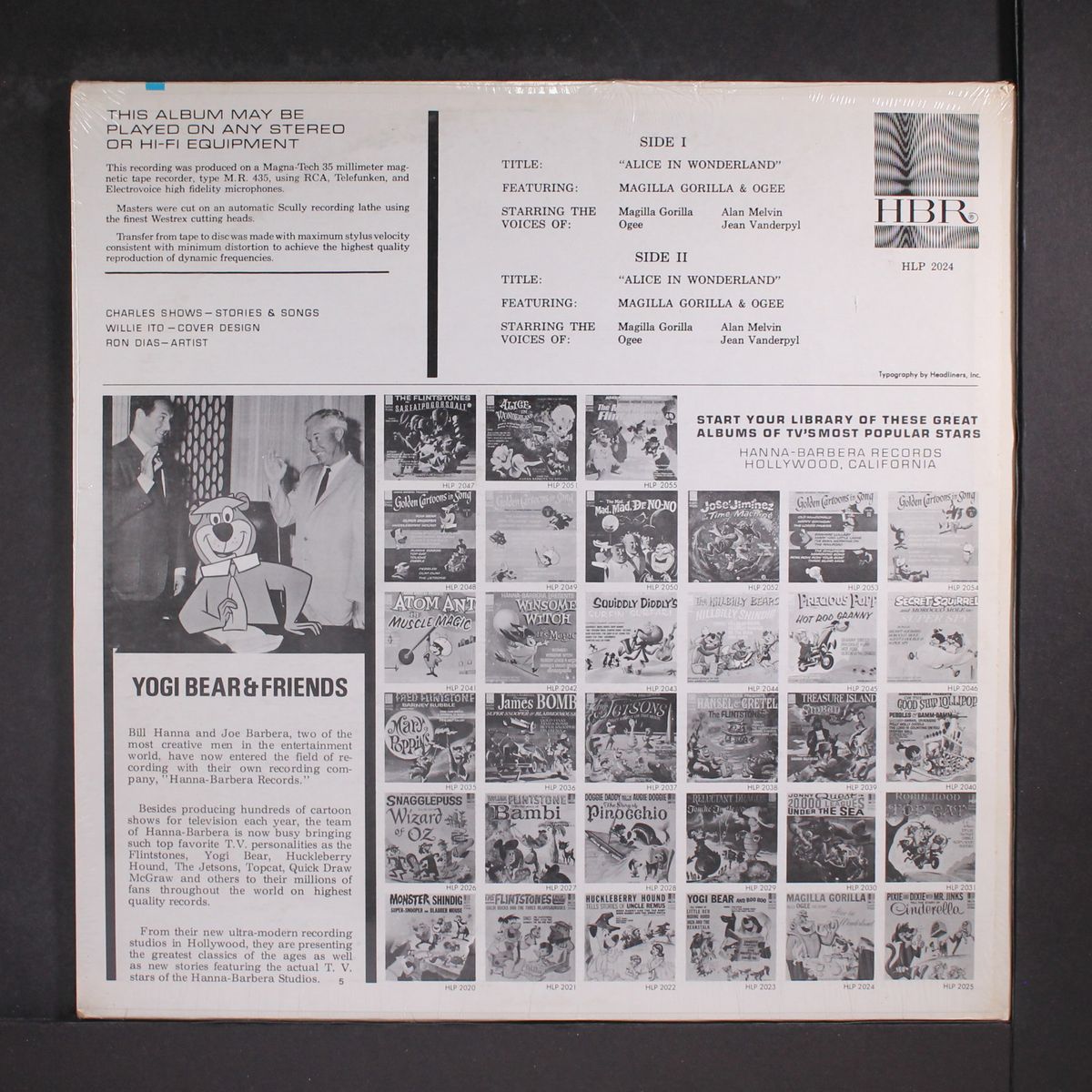magilla gorilla tells ogee the alice in wonderland by TV SOUNDTRACK
