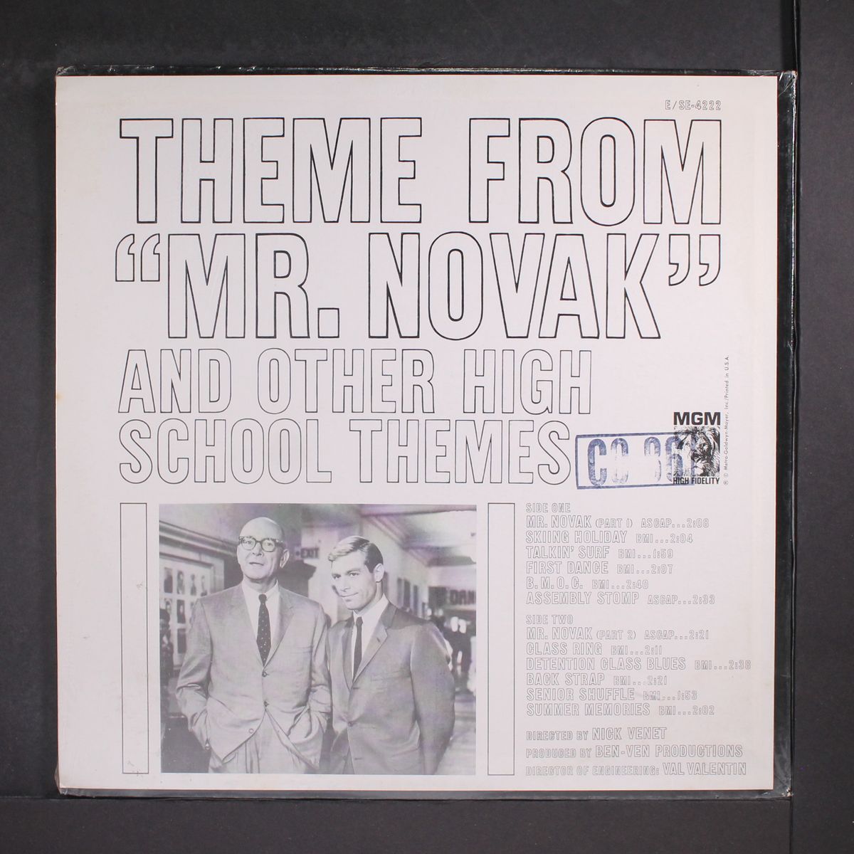 theme from mr. novak & other high school themes by TV CAST