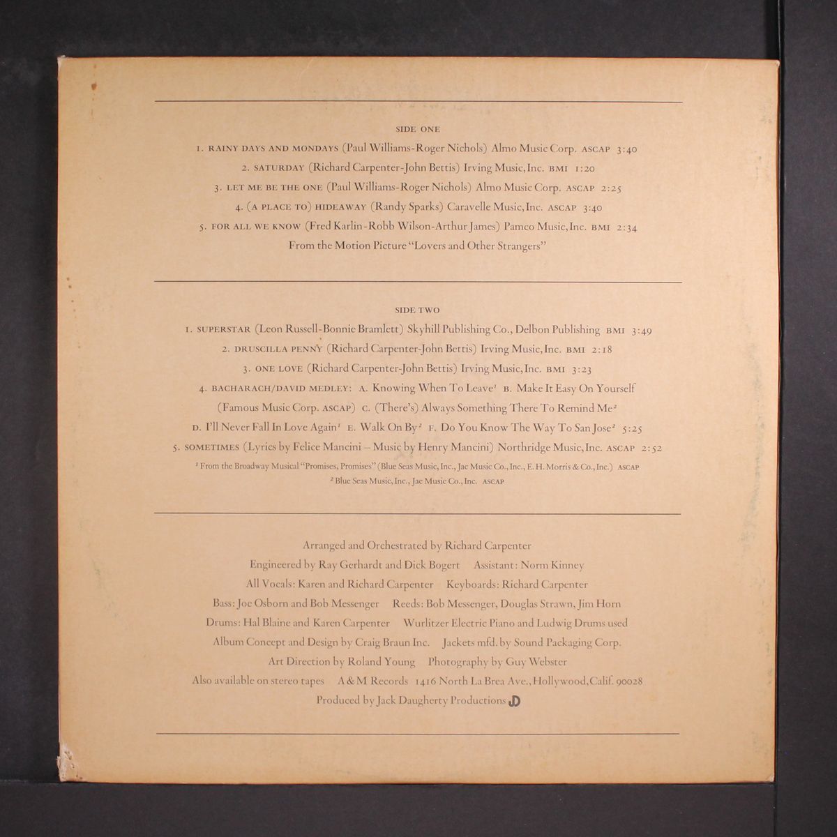 carpenters by CARPENTERS