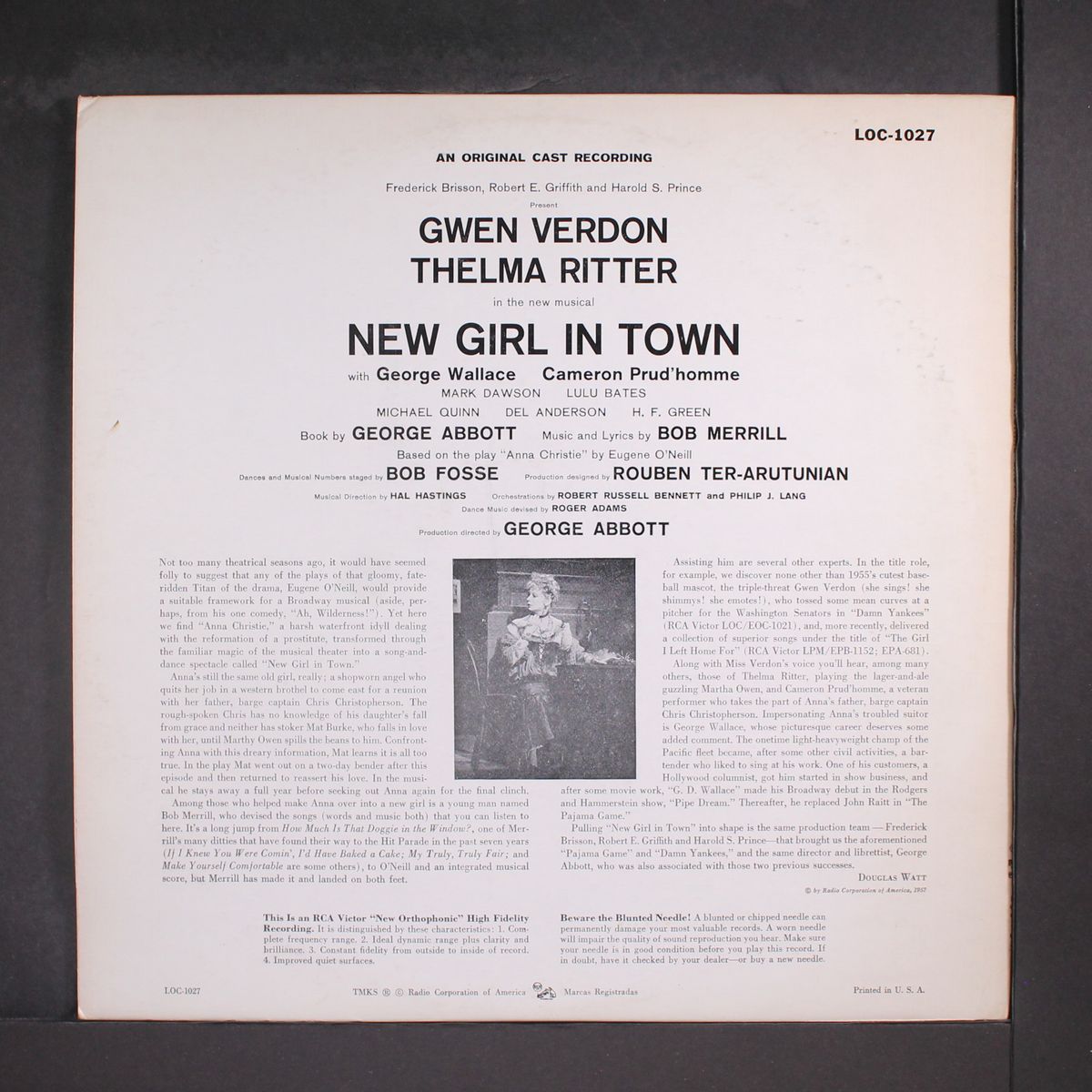 new girl in town by ORIGINAL CAST