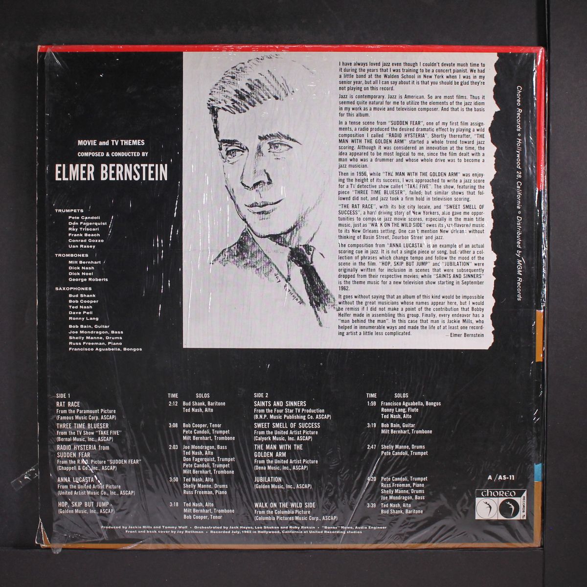 movie and tv themes by ELMER BERNSTEIN