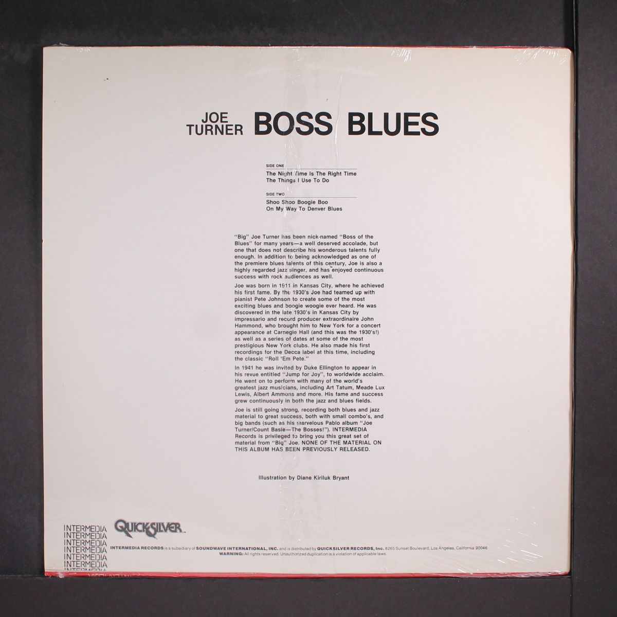 boss blues by JOE TURNER