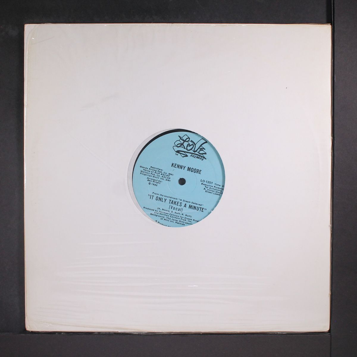 it only takes a minute / instro by KENNY MOORE