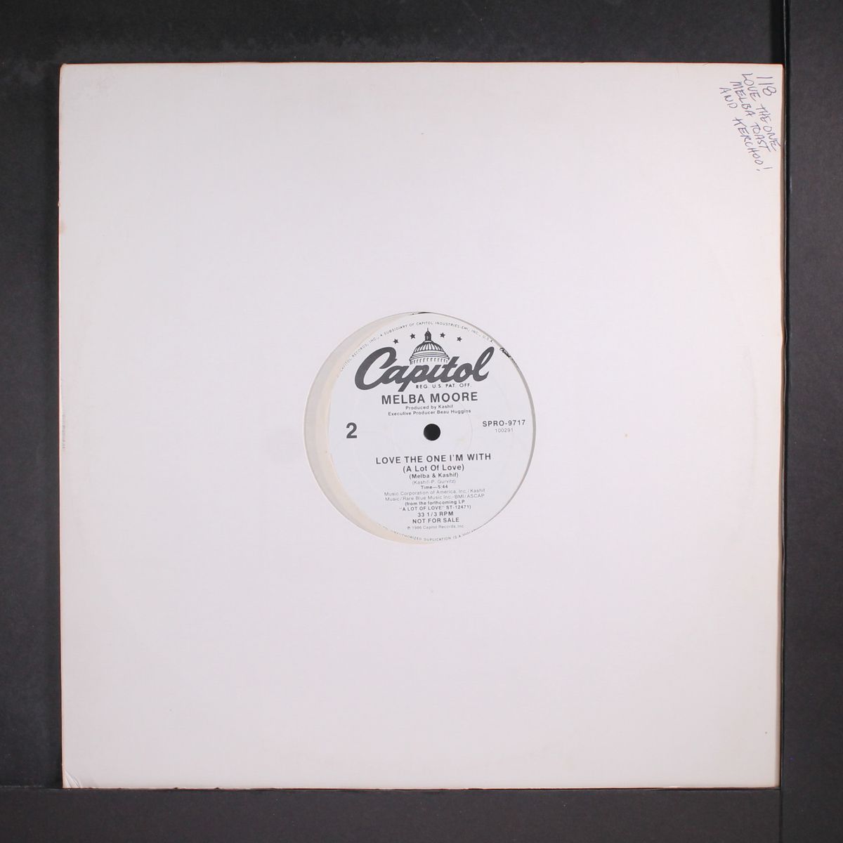 love the one i'm with / same by MELBA MOORE