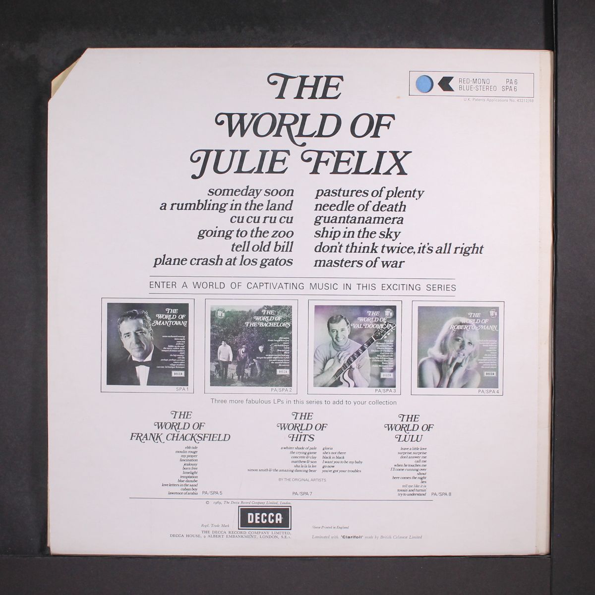 the world of by JULIE FELIX