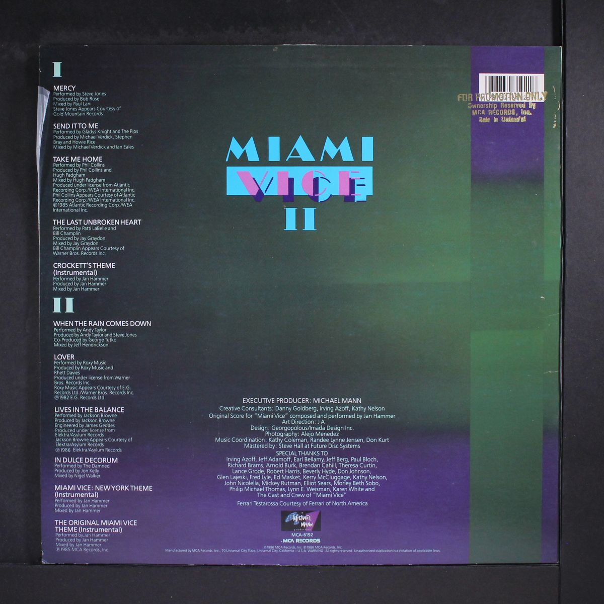 miami vice 2 by SOUNDTRACK
