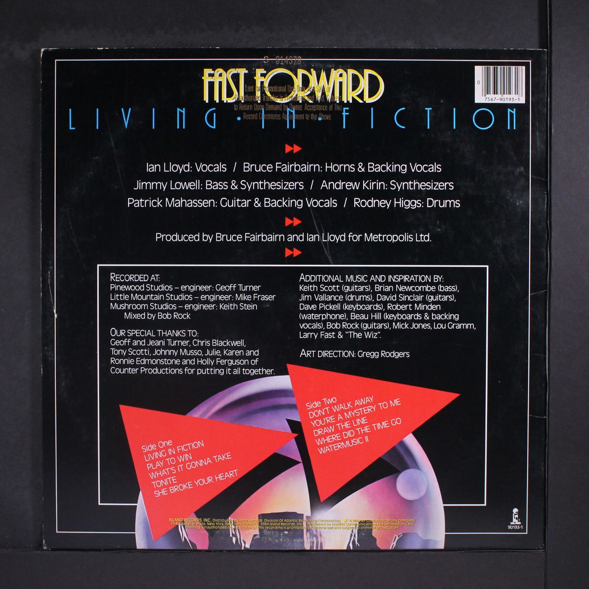 living in fiction by FAST FORWARD