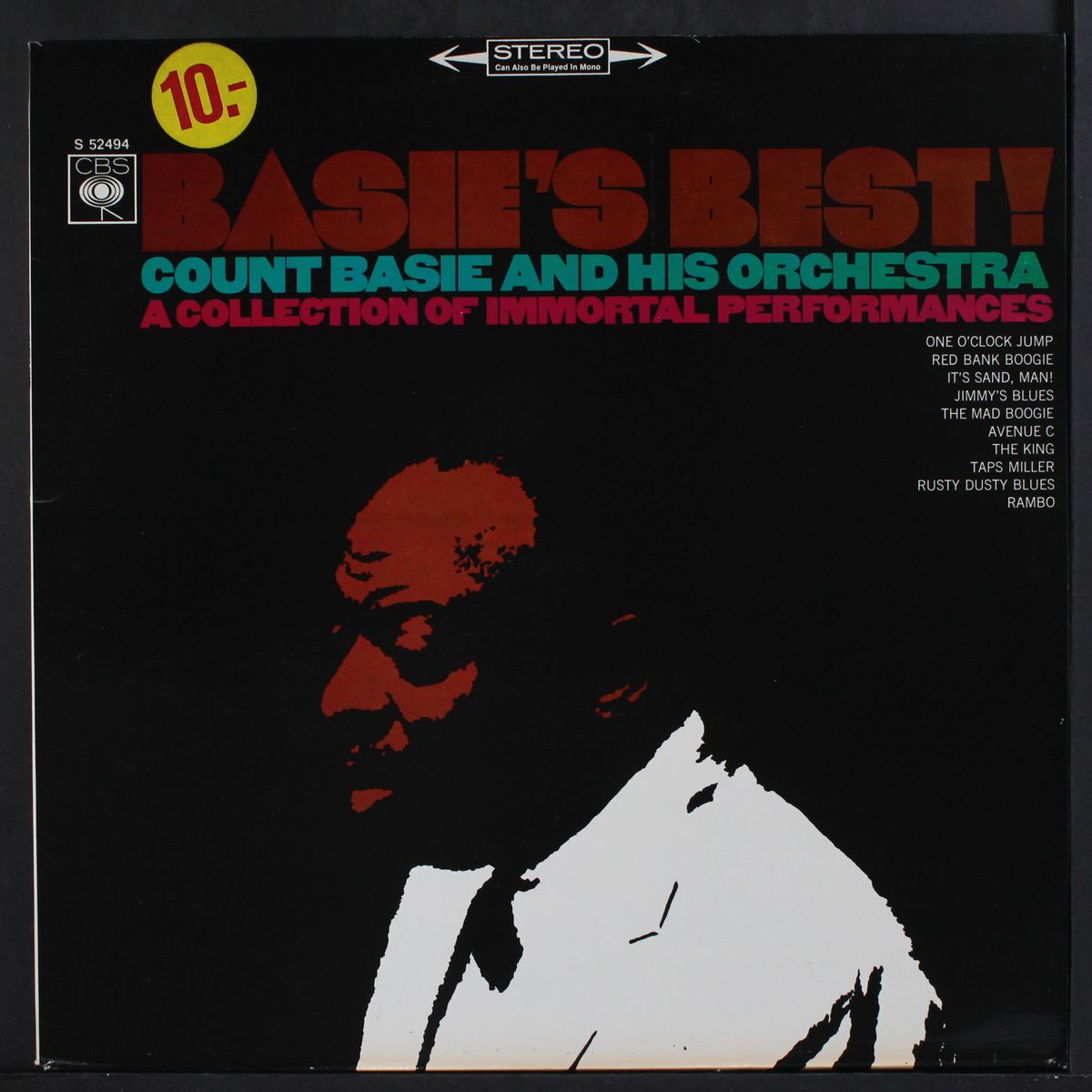 basie's best! a collection of immortal performances by COUNT BASIE