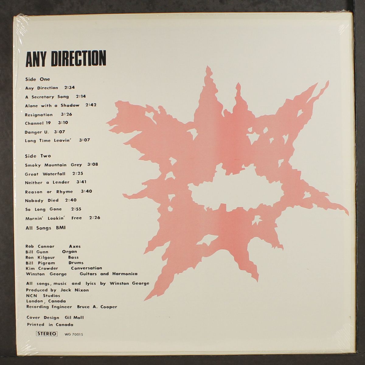 any direction by WINSTON GEORGE
