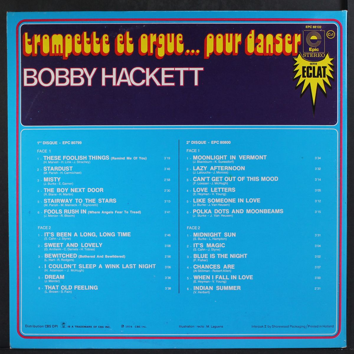 trompette et orgue... pour danser by BOBBY HACKETT