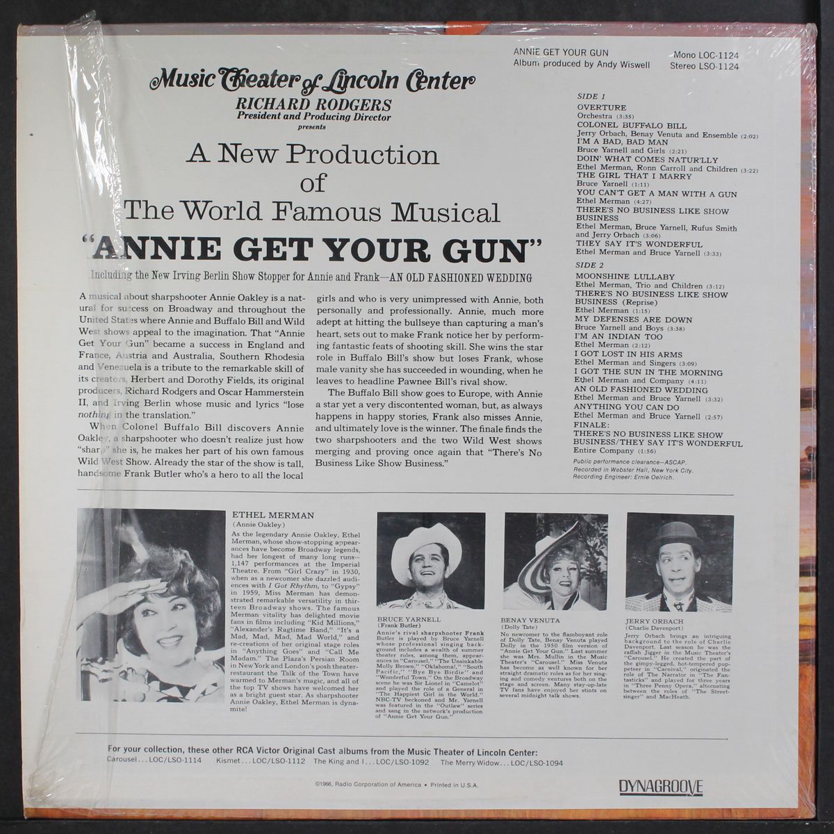 annie get your gun by ORIGINAL CAST