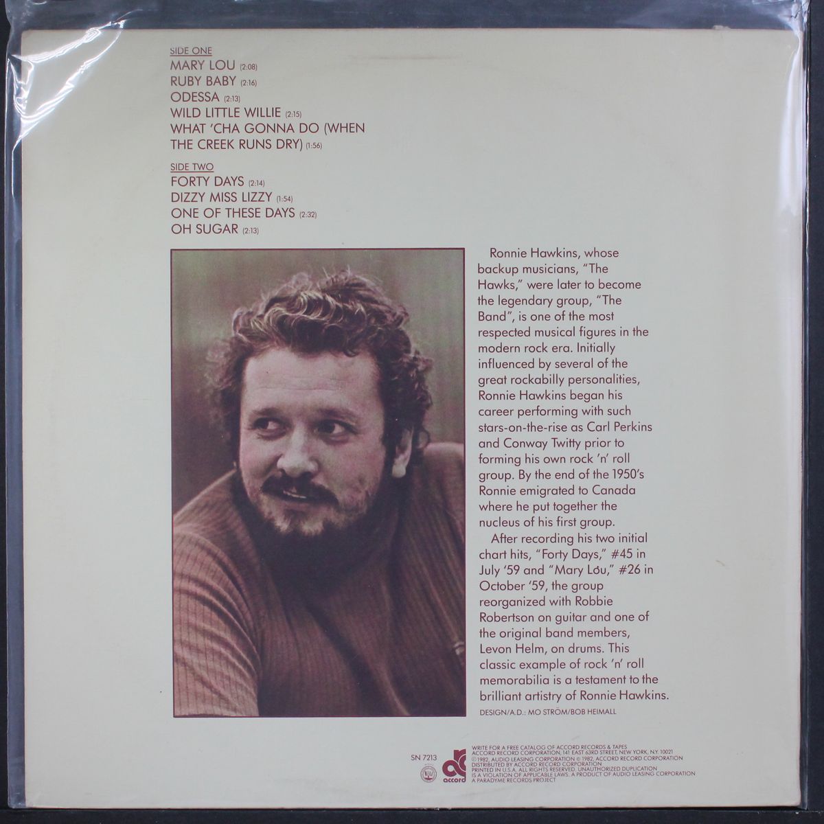 premonition by RONNIE HAWKINS