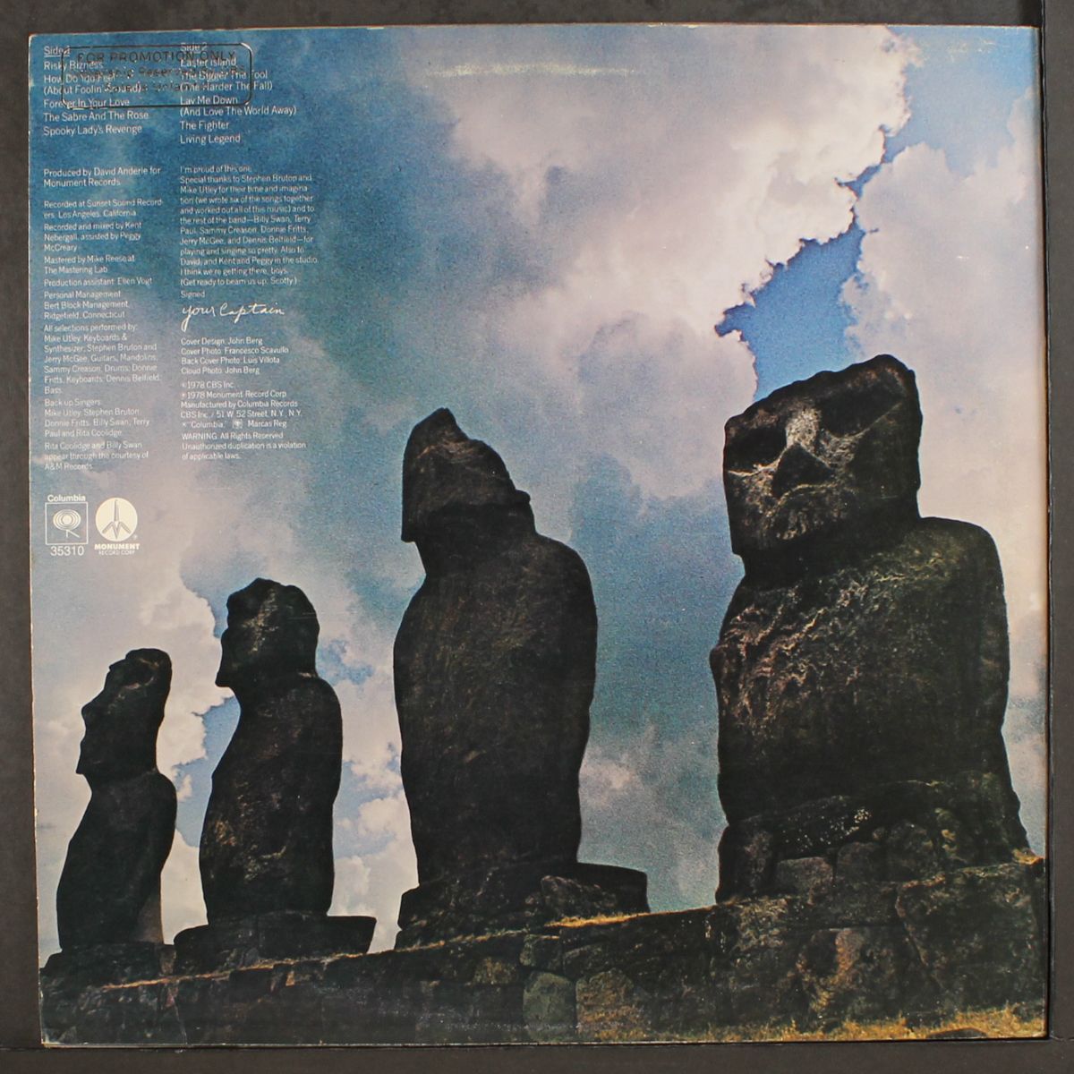 easter island by KRIS KRISTOFFERSON