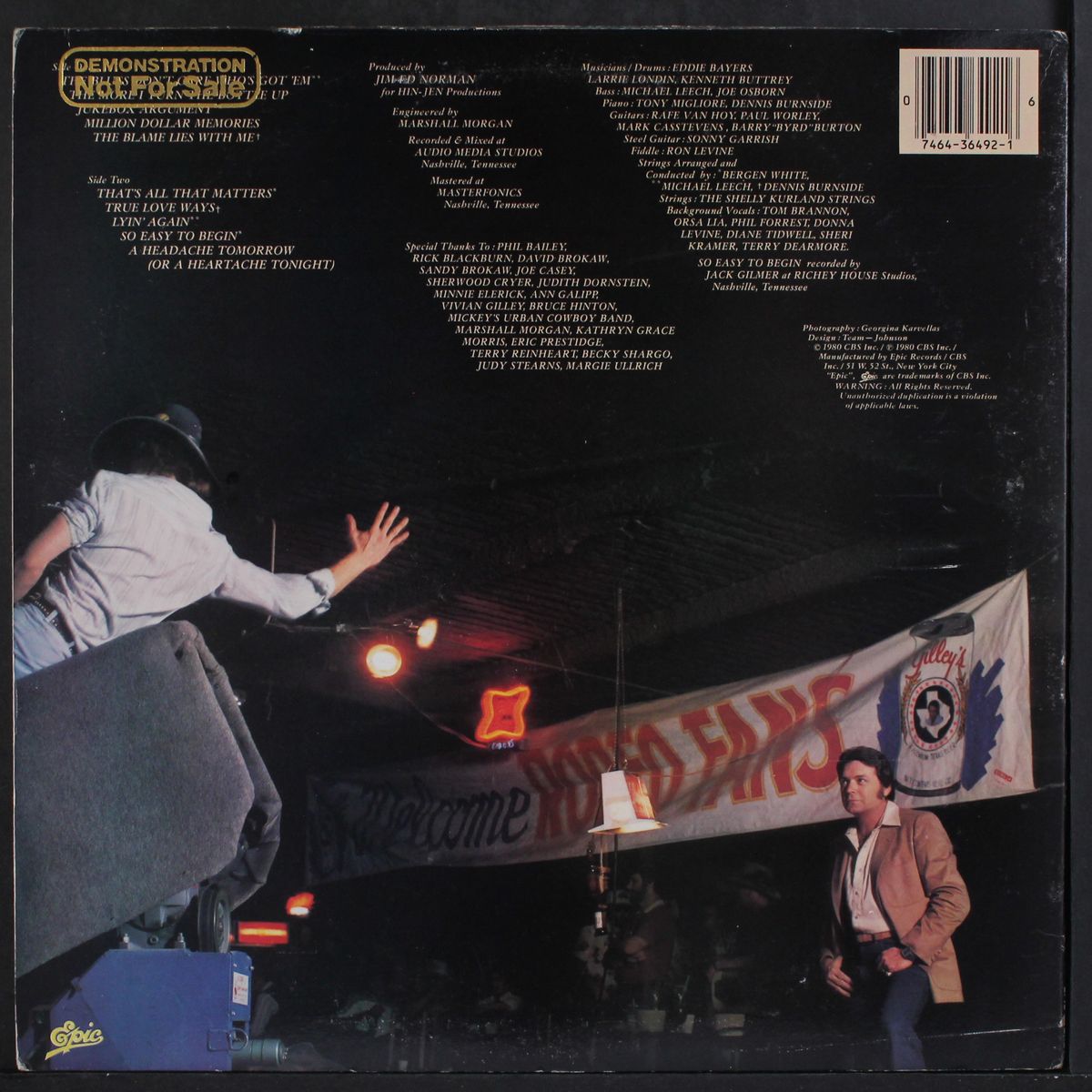 that's all that matters to me by MICKEY GILLEY