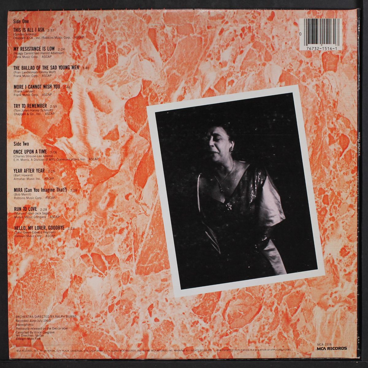 collectibles by MABEL MERCER