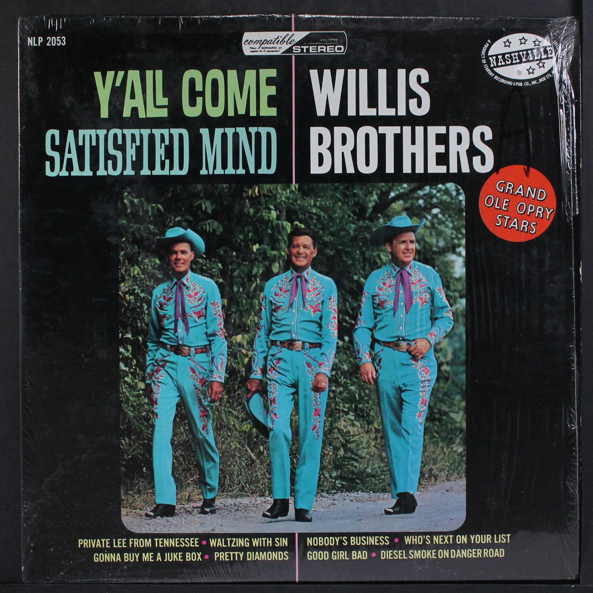 y'all come / satisfied mind by WILLIS BROTHERS