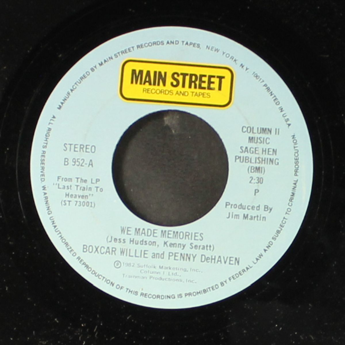 we made memories / same by BOXCAR WILLIE