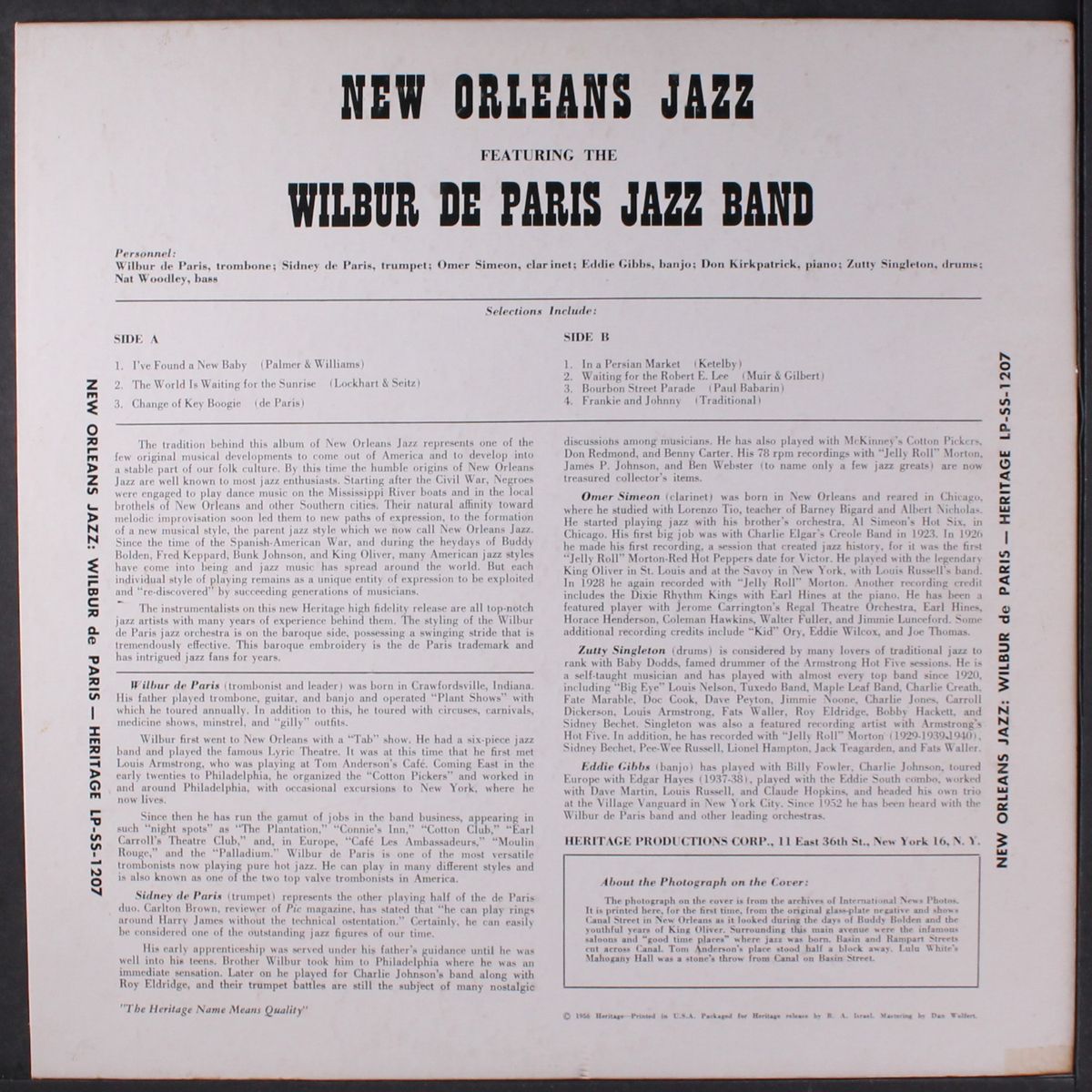 new orleans jazz by WILBUR DE PARIS